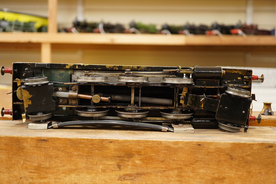 A Gauge One live steam GWR 2-6-2T Prairie Tank locomotive, 4400, spirit fired pot boiler with two cylinders and slip eccentric valve gear, understood to have been built by the late John van Riemsdijk using O gauge Basset